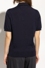 Comme des Garçons Play NAVY BLUE Wool Polo