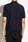 Comme des Garçons Play NAVY BLUE Wool Polo