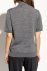 Comme des Garçons Play GREY Wool Polo