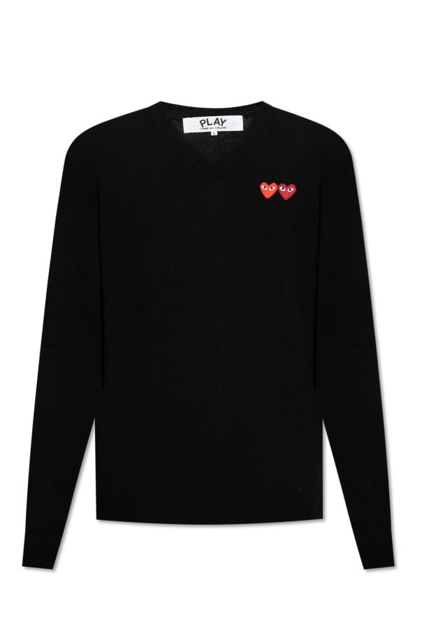 Comme des Garçons Play sweater SneakersbeShops with logo