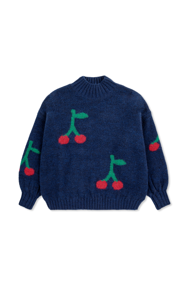 Bobo Choses Sweater with cherry motif