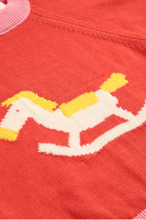 Bobo Choses Baumwollpullover mit Rundhalsausschnitt