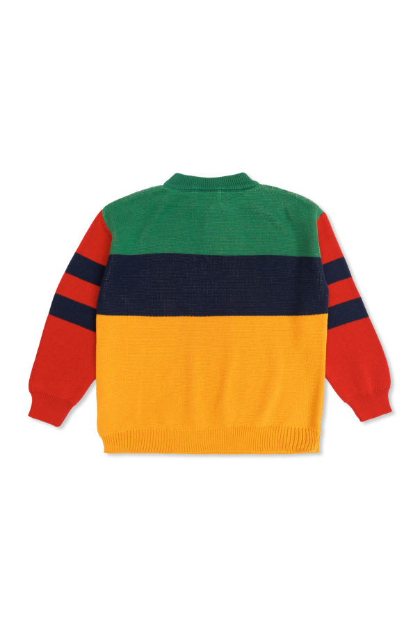 Bobo Choses Cotton sweater with logo