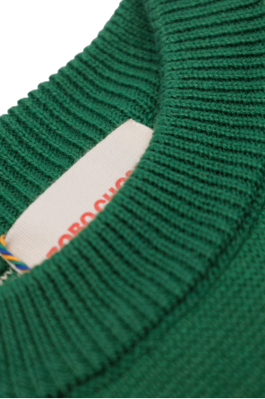 Bobo Choses Cotton sweater with logo