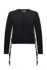 Versace Jeans Couture BLACK Patterned cardigan