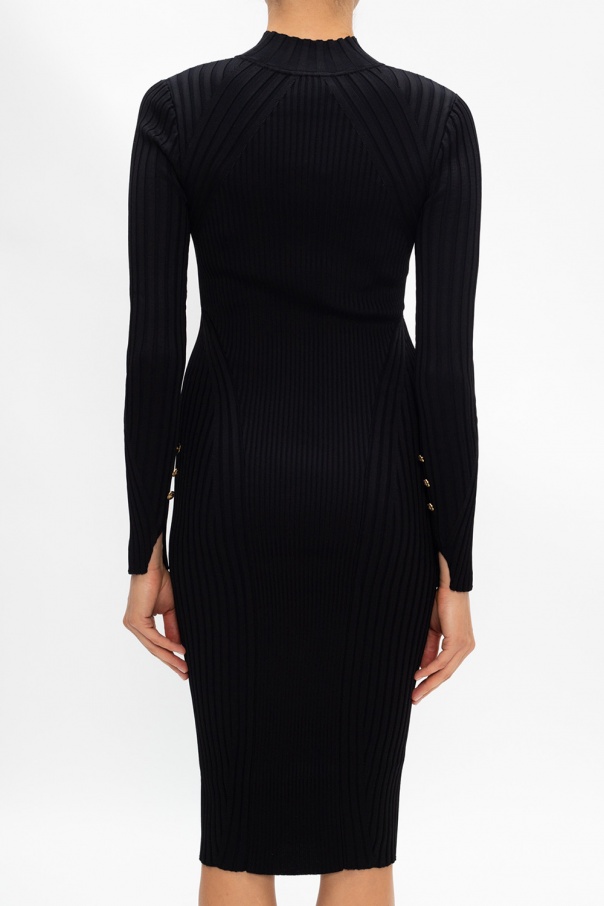 versace long sleeve dress