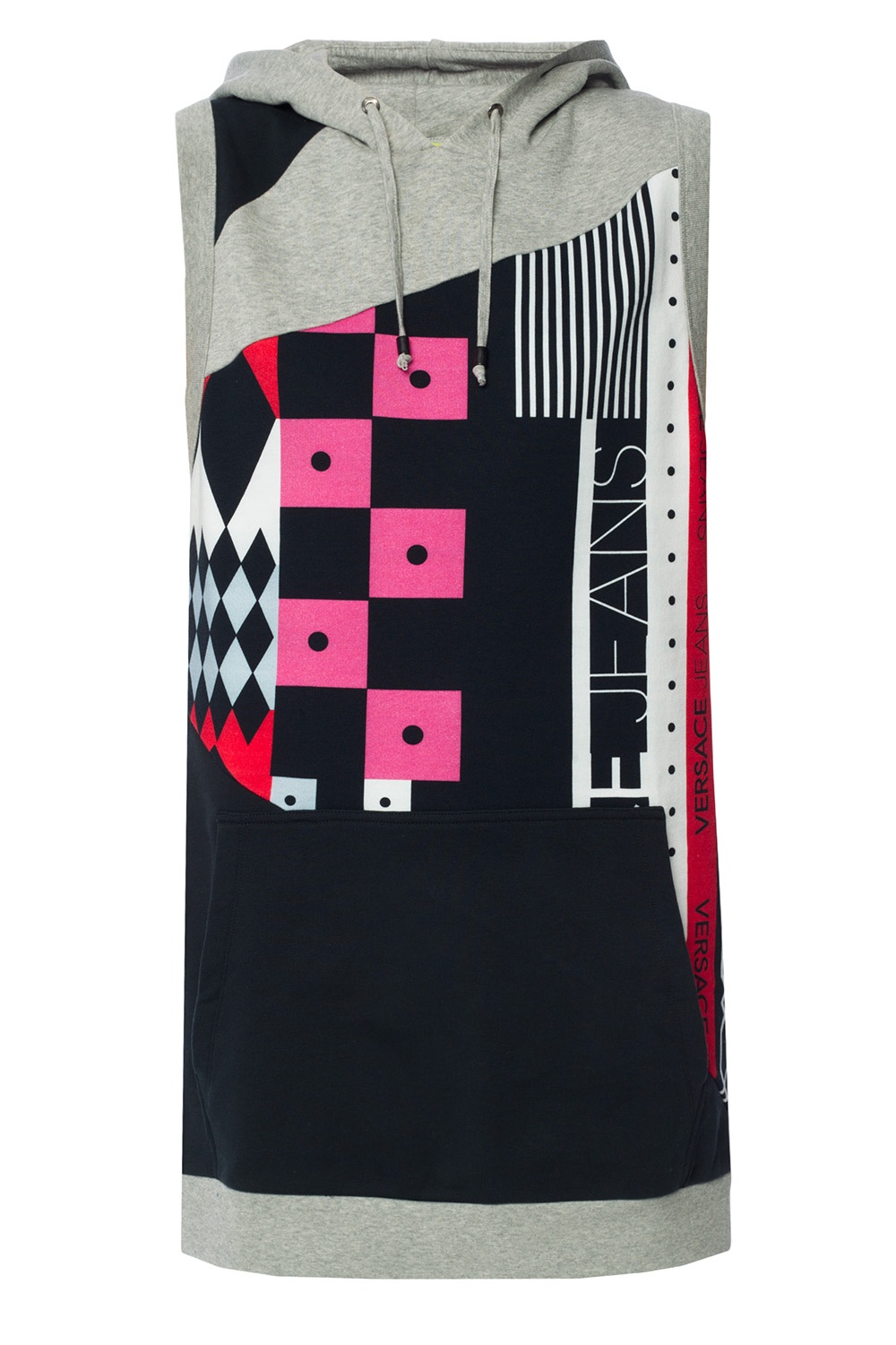 versace sleeveless hoodie