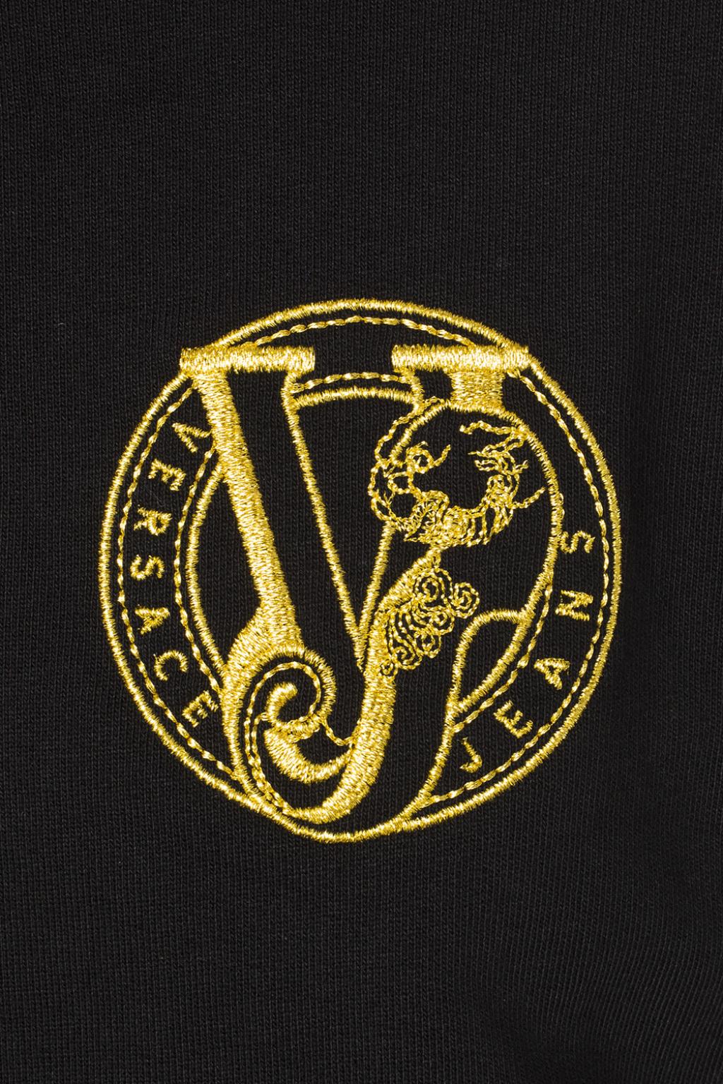 versace embroidered logo