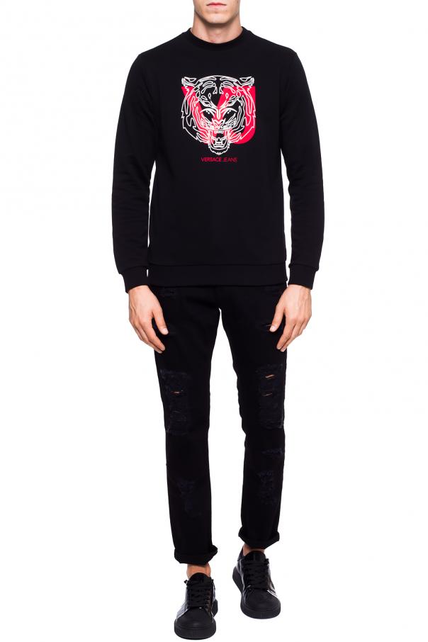versace jeans sweatshirt tiger