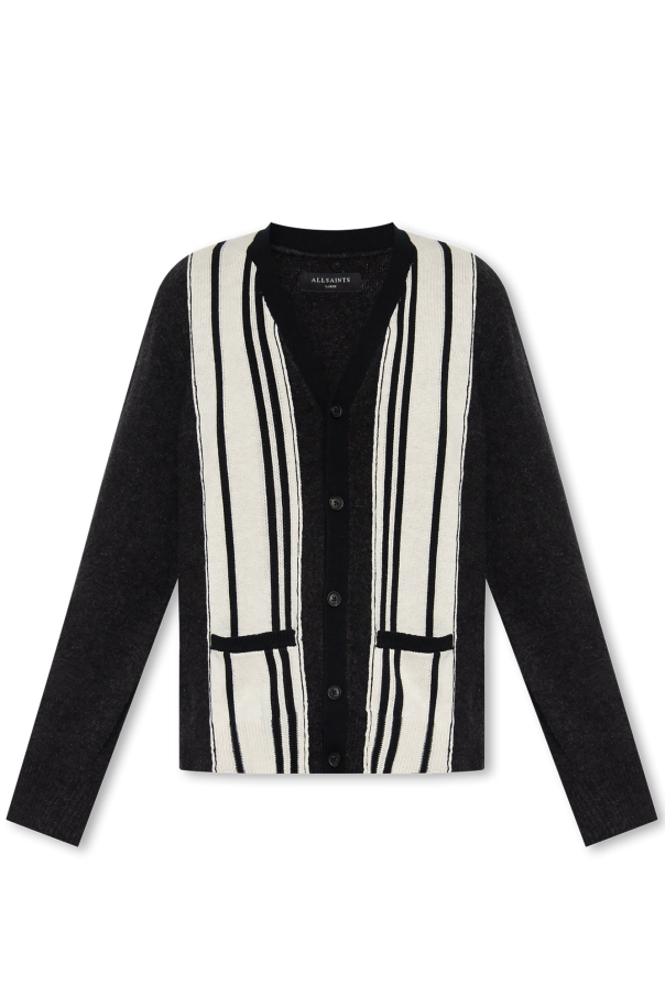 AllSaints ‘Berkley’ striped cardigan