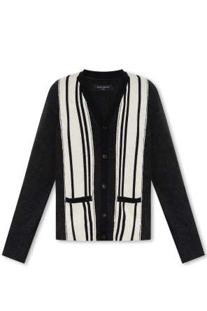 ‘berkley’ striped cardigan od AllSaints