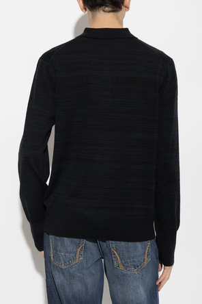 AllSaints '‘Beton’' wool polo