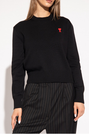 Ami Alexandre Mattiussi Wool sweater Level-up with logo
