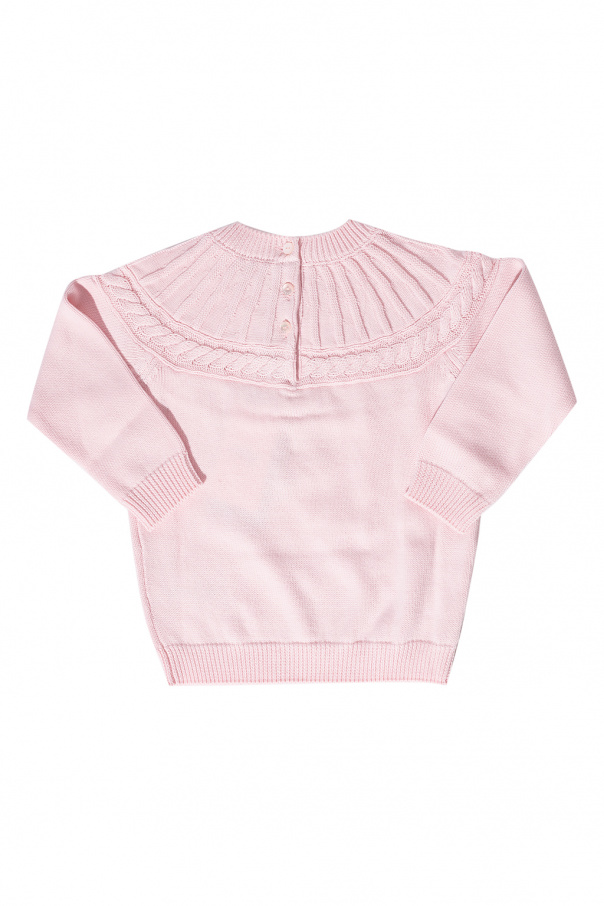 fendi que Kids Knitted sweater with logo