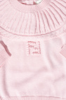 Fendi Kids Knitted sweater with logo