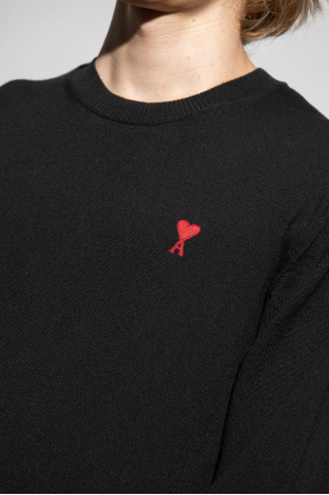 Ami Alexandre Mattiussi Wełniany sweter z logo
