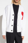Ami Alexandre Mattiussi Cardigan with logo