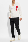Ami Alexandre Mattiussi WHITE Cardigan with logo
