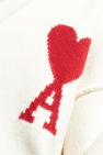 Ami Alexandre Mattiussi WHITE Cardigan with logo