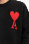 Ami Alexandre Mattiussi BLACK Sweater with logo