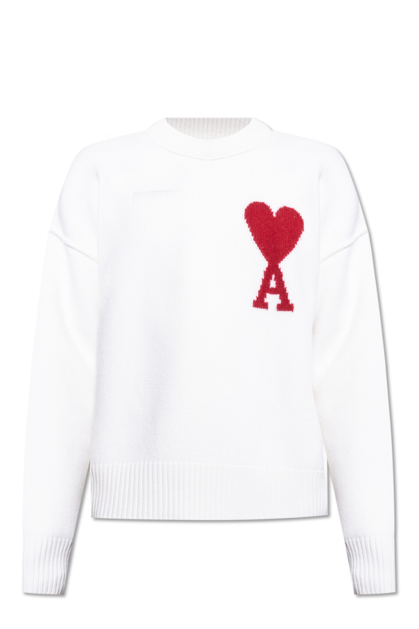 sweater dress with logo od Ami Alexandre Mattiussi