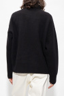 Ami Alexandre Mattiussi BLACK Turtleneck sweater with logo
