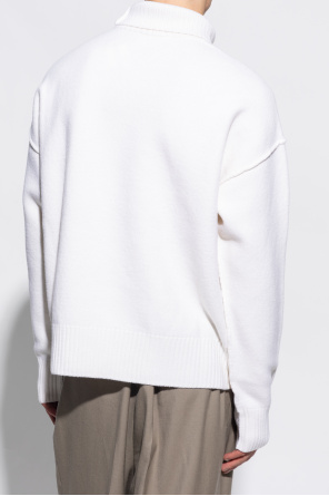 Ami Alexandre Mattiussi Turtleneck sweater with logo
