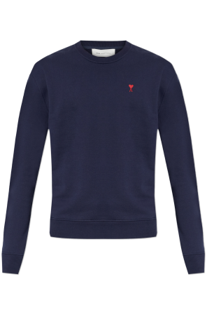 Sweatshirt with embroidered logo