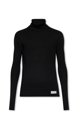 Wool turtleneck sweater