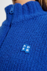 Ader Error BLUE Cardigan with Stand Collar
