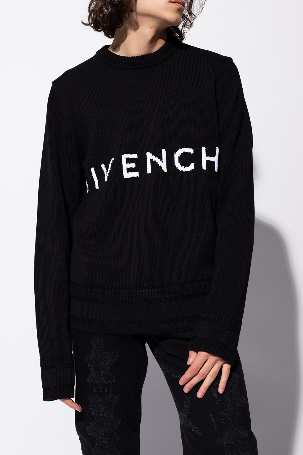 Black Sweater with logo Givenchy - Vitkac France