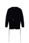 GIVENCHY Leather-Sleeved Cotton Sweater