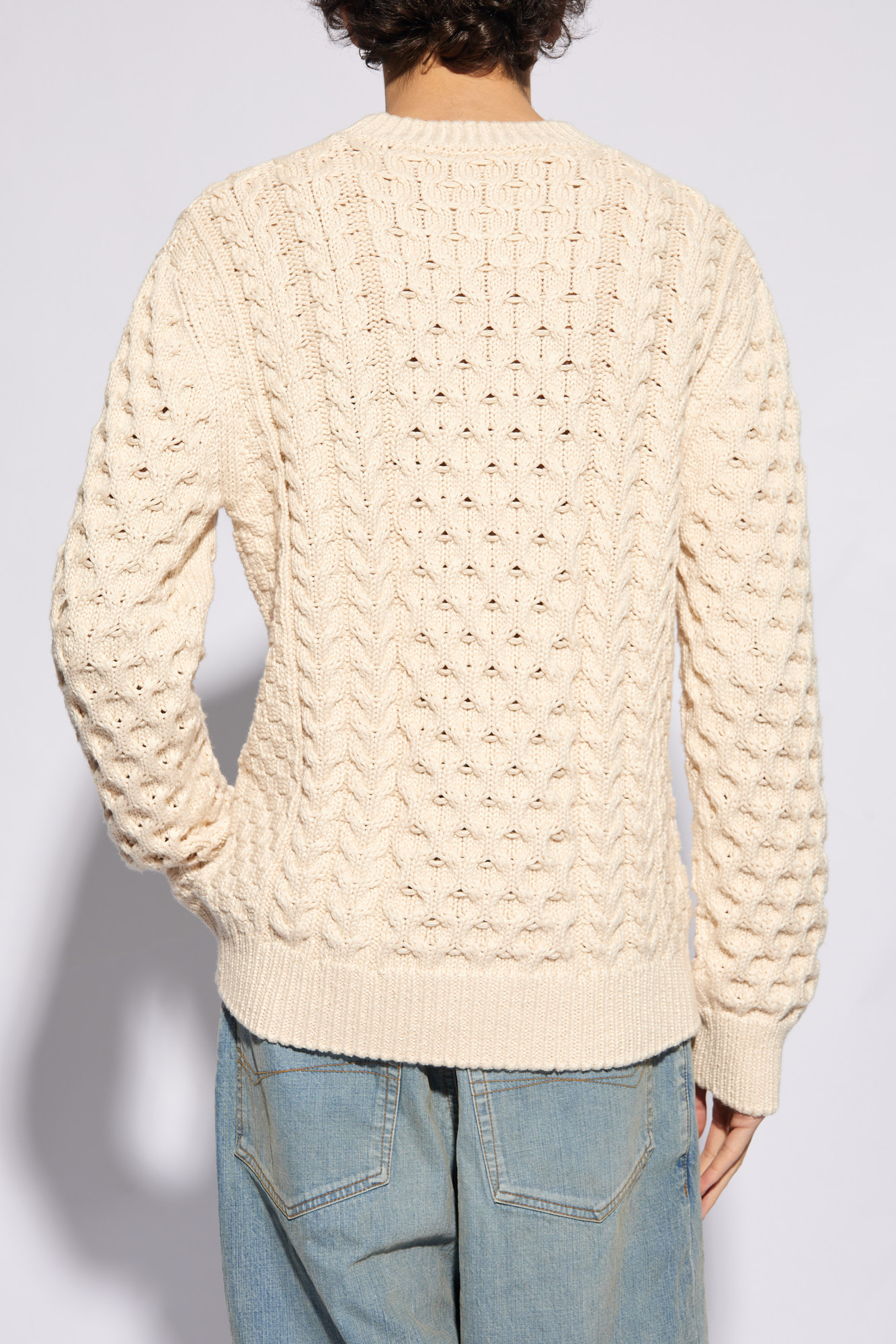 Cream Sweater with logo Givenchy - Vitkac Italy