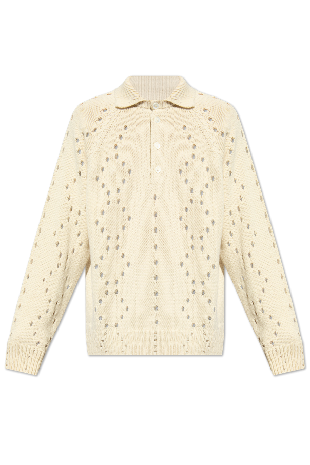 Givenchy Lacy sweater with a collar