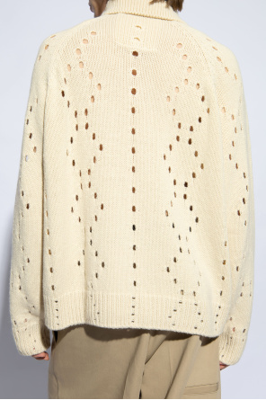 Givenchy Openwork sweater with collar