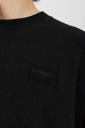 Givenchy Sweter z wyszytym logo