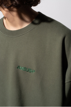 Ambush Maison Margiela Black Distressed Sweater