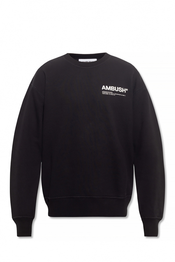 Ambush mini rodini tiger cotton jersey sweatshirt