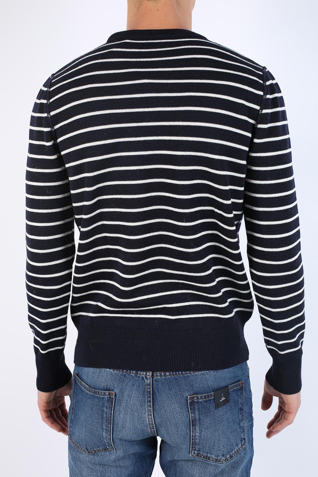ami striped sweater