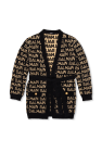 Balmain Kids Cardigan with monogram