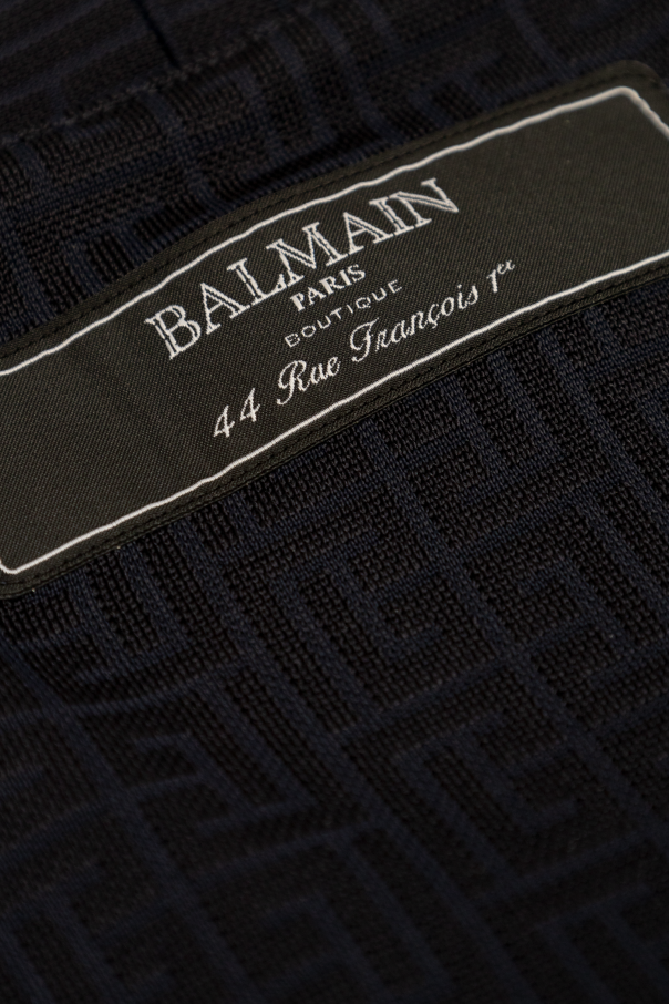 Balmain Kids Cardigan with monogram