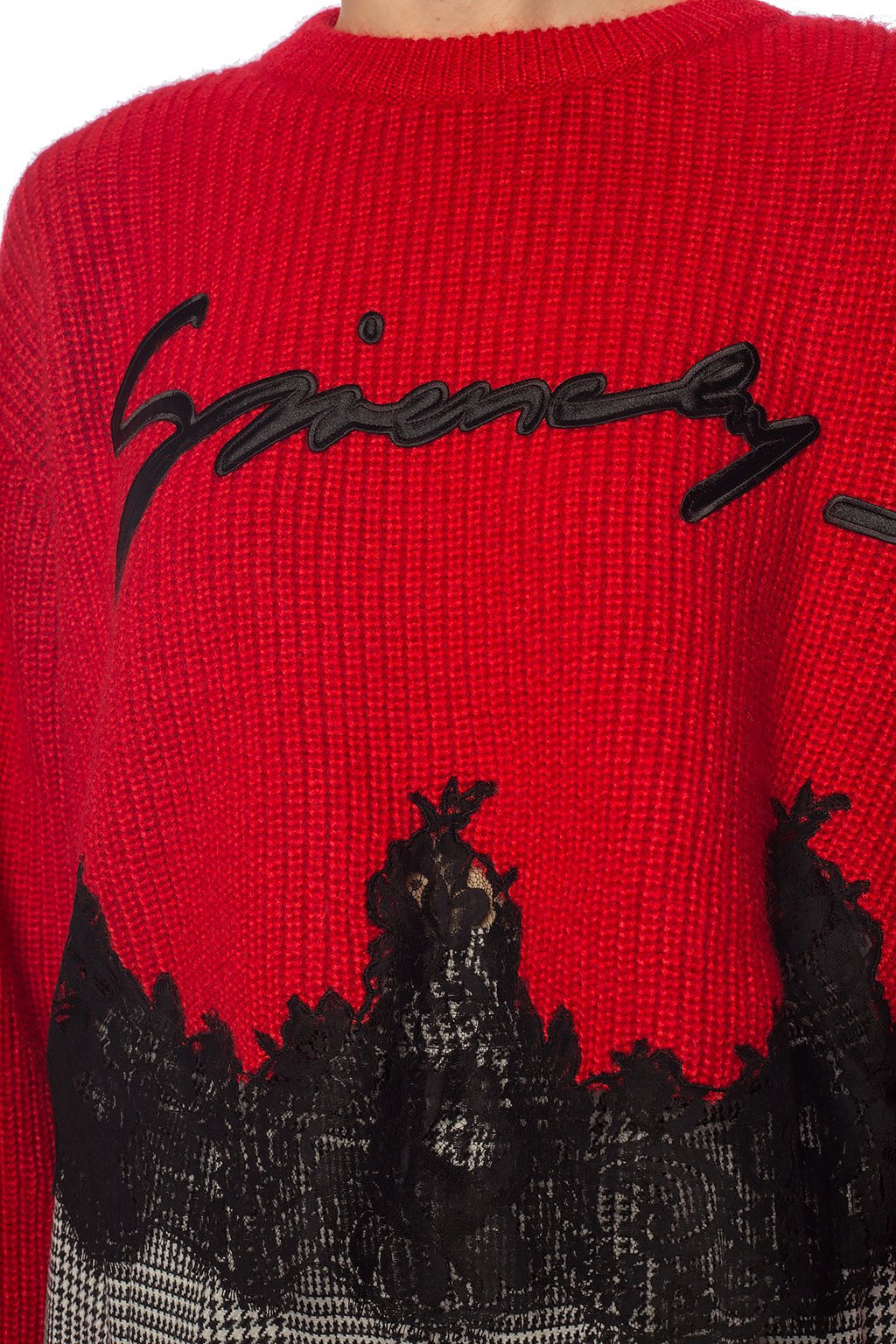 branded sweater