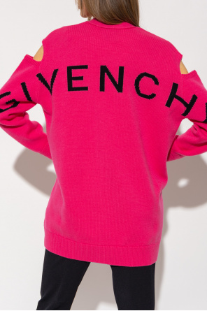Givenchy Givenchy car motif intarsia-knit jumper