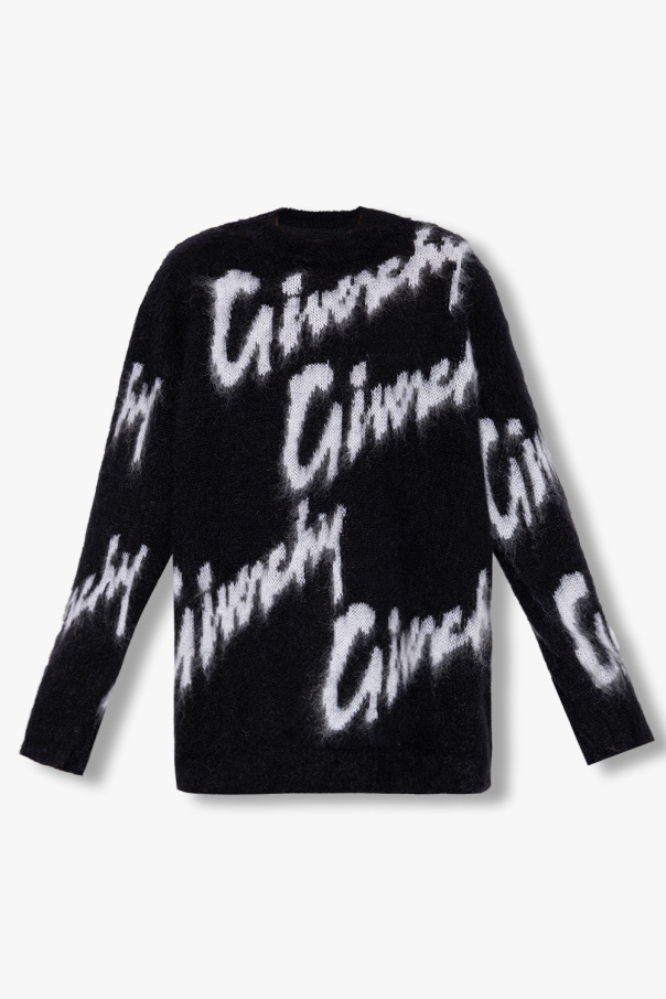 givenchy Slides Sweater with logo