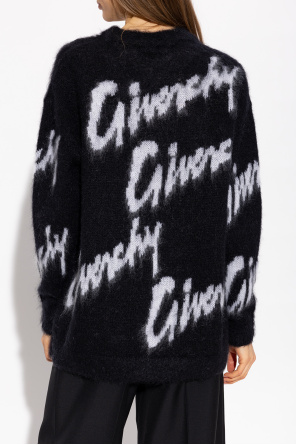 givenchy Slides Sweater with logo