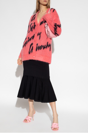 F-ANG-K15 logo-print rib-trimmed sweatshirt od Givenchy