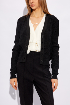 Givenchy Givenchy scarf-neck long-sleeve blouse