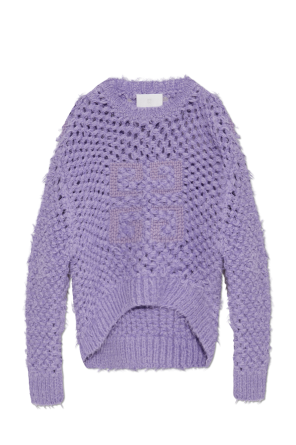 Suéter con punto decorativo