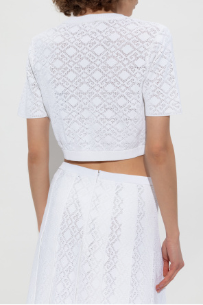 Givenchy Short Sleeve Sweater