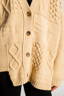 Ambush Oversize rib-knit cardigan